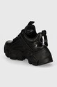 Obutev Superge Buffalo Binary Halo 1636169.BLK črna
