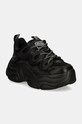 Buffalo sneakersy Prowler One syntetyczny czarny 1636186.BLK