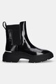 Dkny ghete chelsea de piele Fenella K4400981.BLK negru AW24