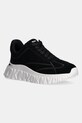 Tenisice od brušene kože Dkny Laeoni platforma crna K4408656.BLK