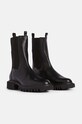 AllSaints ghete chelsea de piele Hallie Boot W115FB negru AW24