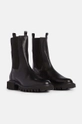 AllSaints ghete chelsea de piele Hallie Boot W115FB negru AW24