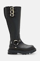 AllSaints ghete de piele Jade Biker Boot 5-8 cm negru W055FB