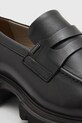 AllSaints mokasyny skórzane Lola Loafer czarny W102FB