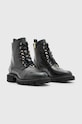 Кожаные полусапожки AllSaints Lydia Boot W040FB чёрный AW24