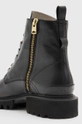 Кожаные полусапожки AllSaints Lydia Boot чёрный W040FB