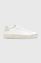 Шкіряні кросівки AllSaints Shana Sneaker Planet friendly білий W105FB.WHT
