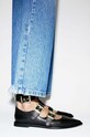 Шкіряні балетки AllSaints Susan Buckle Shoe W009FA