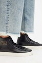Kožené kecky AllSaints Tana High Top W110FB