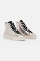 AllSaints tenisi de piele Tana Met High Top W118FB argintiu AW24