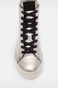 Încălțăminte AllSaints tenisi de piele Tana Met High Top W118FB argintiu