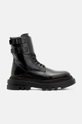 Шкіряні черевики AllSaints Zoe Boot без утеплення чорний W064FB