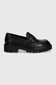 Marc O'Polo mocasini de piele 40718093201100.990 negru AW24