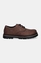 Туфли на низком ходу из нубука Birkenstock Highwood Lace 1028201 коричневый AW24