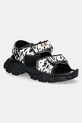Сандалі adidas by Stella McCartney Hika Sandal Canvas AOP синтетичний чорний IF1797