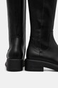 Baldinini stivali in pelle nero D5B028P1VITE.0000