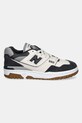 Kožené tenisky New Balance 550 BBW550HJ sivá AW24
