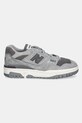Semišové tenisky New Balance 550 BBW550RE sivá AW24