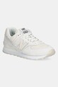 Велурени маратонки New Balance 574 равна бежов WL574HJ2