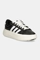 adidas sneakersy Grand Court Platform imitacja skóry licowej czarny IH7754