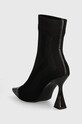 Scarpe Karl Lagerfeld stivaletti alla caviglia DEBUT II KL32061A.K00 nero