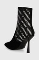 Obuwie Karl Lagerfeld botki PANDARA II KL31354.700 czarny