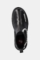 Love Moschino botki skórzane czarny JA21065G0LIA0000