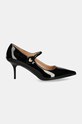 Love Moschino stilettos de piele JA10537G0LIH0000 negru AW24
