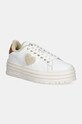 Love Moschino sneakers textil alb JA15366G0LIAR10A