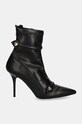 Členkové topánky Love Moschino JA21099G0LIEZ000 čierna AW24