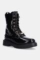 Кожени кубинки Love Moschino без изолация черен JA24194G0LIB0000