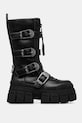 Čizme Buffalo Gospher Biker Hi Zip 1220051.BLK crna AW24