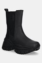 Buffalo sztyblety Lola Chelsea 5-8 cm czarny 1220054.BLK
