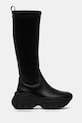 Buffalo kozaki Lola Stretch Boot Hi 1220055.BLK czarny AW24
