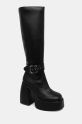 Ботуши Buffalo Heart Boot Hi Buckle 1220060.BLK черен AW24