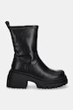Μποτάκια Buffalo Bravr Sock Boot 1220064.BLK μαύρο AW24