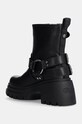 Obuwie Buffalo botki Bravr Biker Lo 1220067.BLK czarny