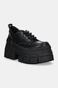 Cipele Buffalo Gospher Lace Up Cs imitacija zrnate kože crna 1622349.BLK