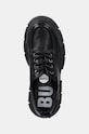 Buffalo półbuty Gospher Lace Up Cs czarny 1622349.BLK