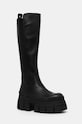 Buffalo kozaki Gospher Stretch Boot nieocieplane czarny 1622354.BLK