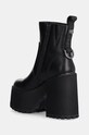 Παπούτσια Μποτάκια Buffalo Killah Zip Boot Mid 1622374.BLK μαύρο
