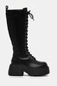 Buffalo cizme Vicious Lace Up Hi 1622482.BLK negru AW24