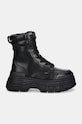 Μποτάκια Buffalo Fusion Lace Up Mid 1622519.BLK μαύρο NC25