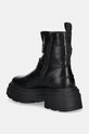 Obuwie Buffalo botki Mars Biker 1622541.BLK czarny