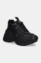 Buffalo sneakersy Lola Lace Up Lo Hike Planet friendly czarny 1636276.BLK
