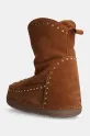 Obutev Snežke iz semiša Inuikii Cowboy Studs 75101.066.Brown rjava