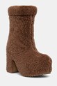 Черевики Inuikii Shearling Heel лицьова шкіра коричневий 75207.095.Brown