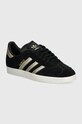 adidas Originals sneakers Gazelle 00s piele întoarsă negru IG4397