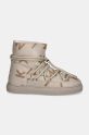 Inuikii stivali da neve in pelle Full Leather Print 75202.088.Beige beige AW24