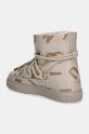 Scarpe Inuikii stivali da neve in pelle Full Leather Print 75202.088.Beige beige